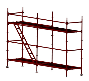 Portiround Flanşlı Tip Cephe İskele Sistemi